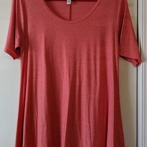 LulaRoe Perfect T Red